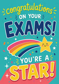 Load image into Gallery viewer, Rainbow Shooting Star Congratulations Card
