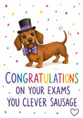 Load image into Gallery viewer, Congratulations - Personalised Card — with punch holes
