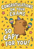 Load image into Gallery viewer, Congratulations - Personalised Card — with punch holes
