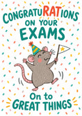 Load image into Gallery viewer, Congratulations - Personalised Card — with punch holes
