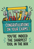 Load image into Gallery viewer, Congratulations - Personalised Card — with punch holes
