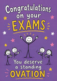 Load image into Gallery viewer, Funny Stick Figure Standing Ovation Congratulations Card
