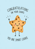 Load image into Gallery viewer, Funny Smart Cookie Star Congratulations Card
