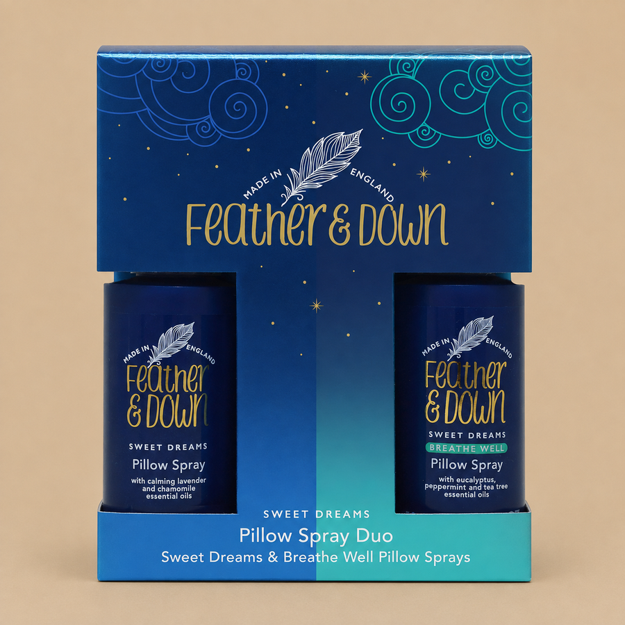 Feather & Down Pillow Spray Duo - Lavender Mist & Breathe Well