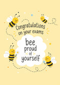 Load image into Gallery viewer, Cute Bee Pun Exam Congratulations Card
