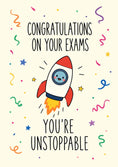 Load image into Gallery viewer, Congratulations - Personalised Card — with punch holes
