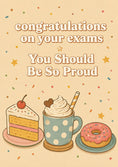 Load image into Gallery viewer, Congratulations - Personalised Card — with punch holes
