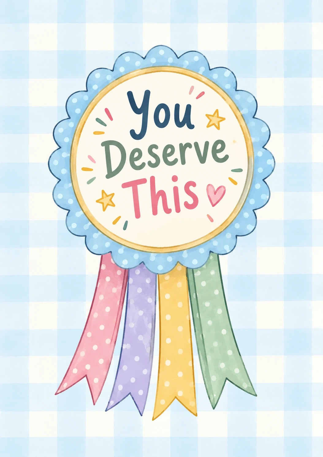 Congratulations - Personalised Card — with punch holes