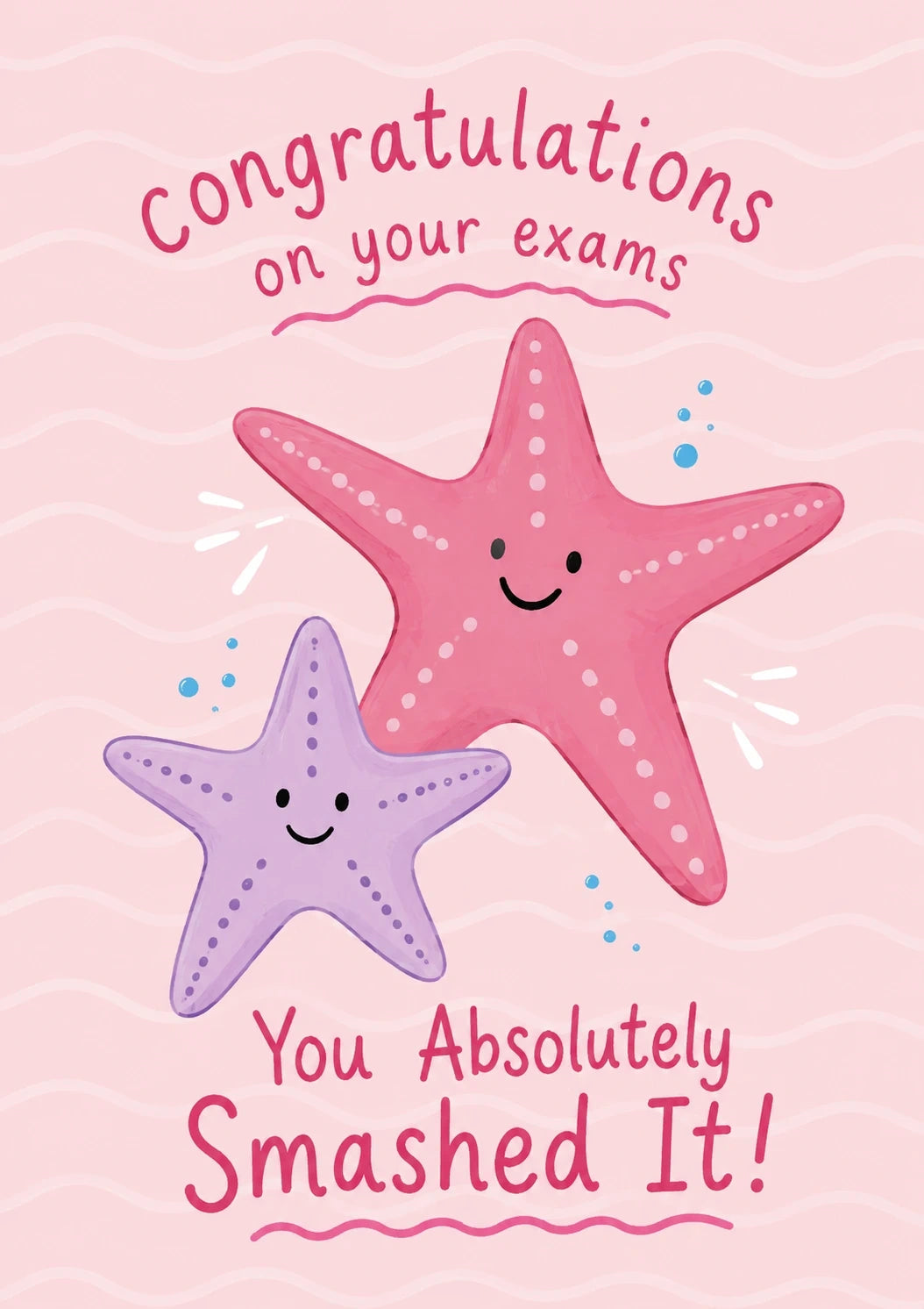Congratulations - Personalised Card — with punch holes