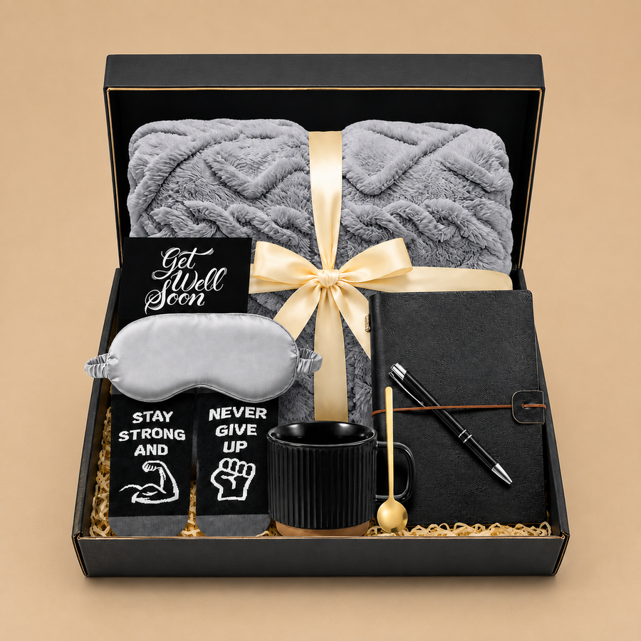 9pc Get Well Soon Care Package for Men