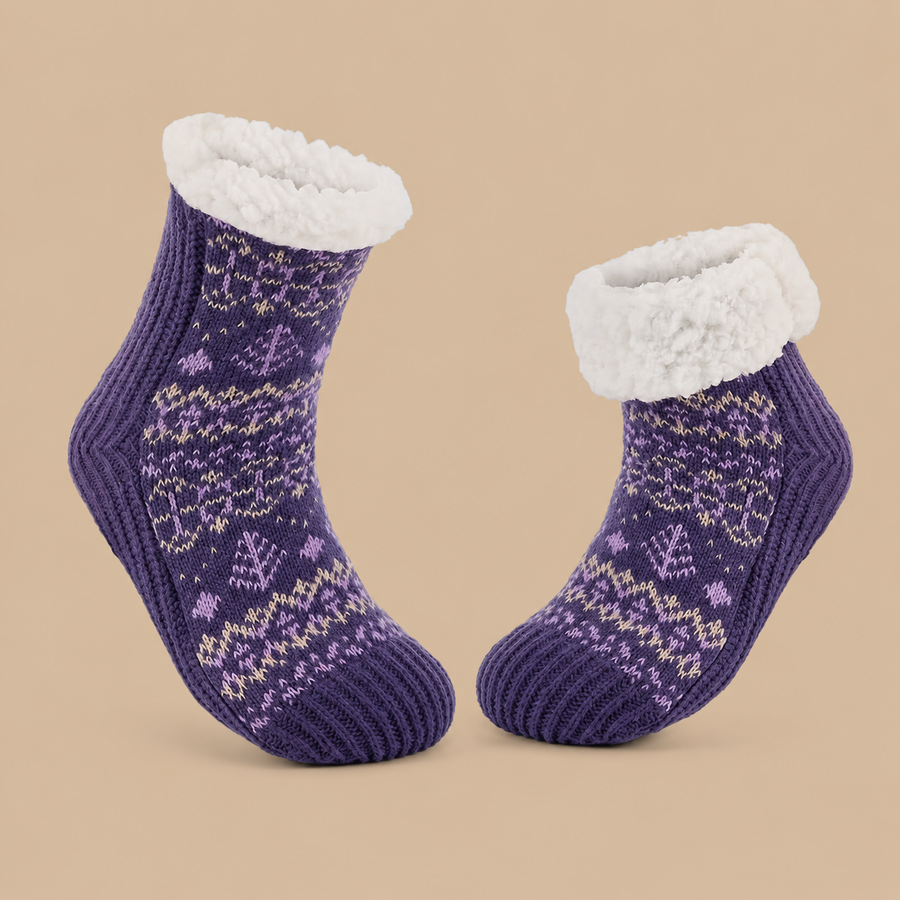 Women's Cozy Winter Slipper Socks 5/9UK