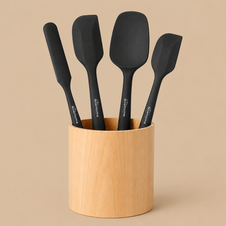NileHome Silicone Spatula Set of 4