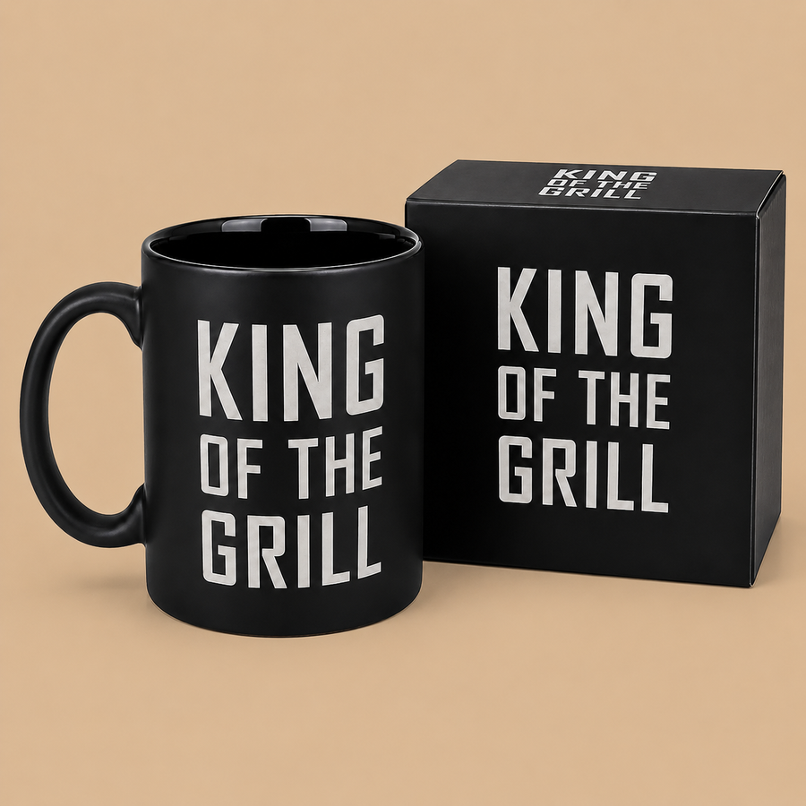 "KING OF THE GRILL" Ceramic Mug
