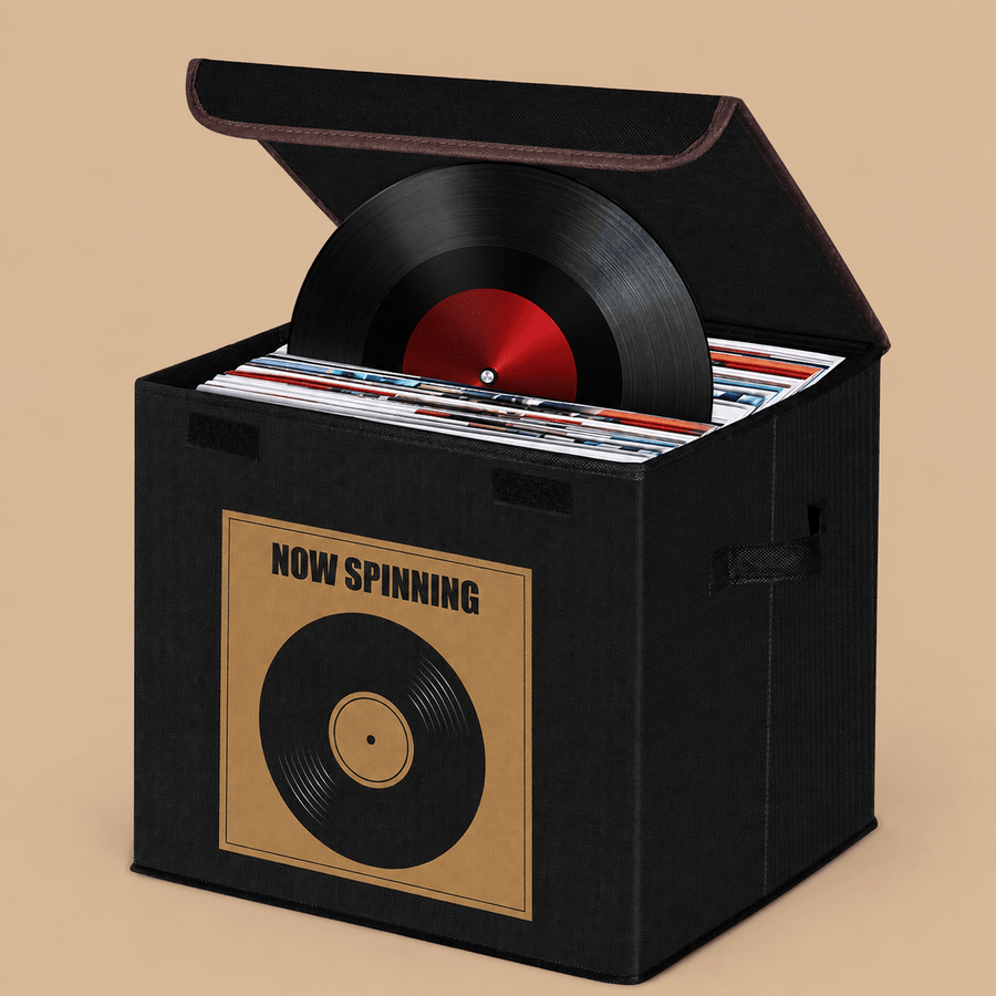 Collapsible Vinyl Storage Box