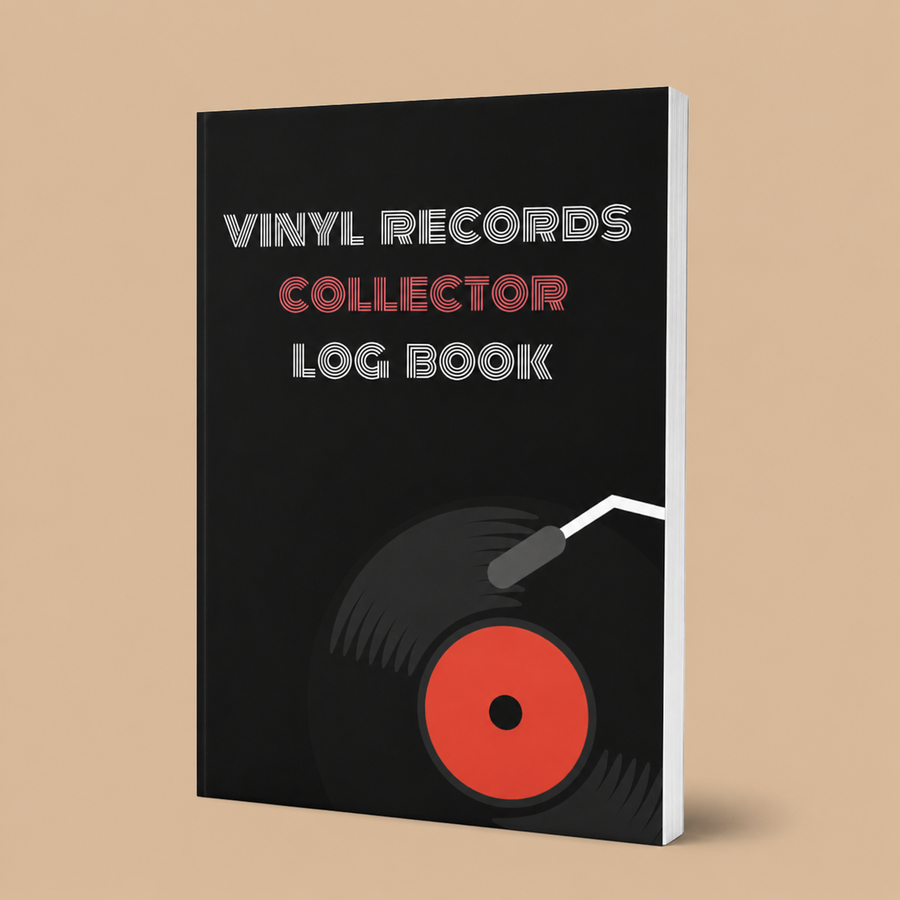 Vinyl Records Collector Log Book