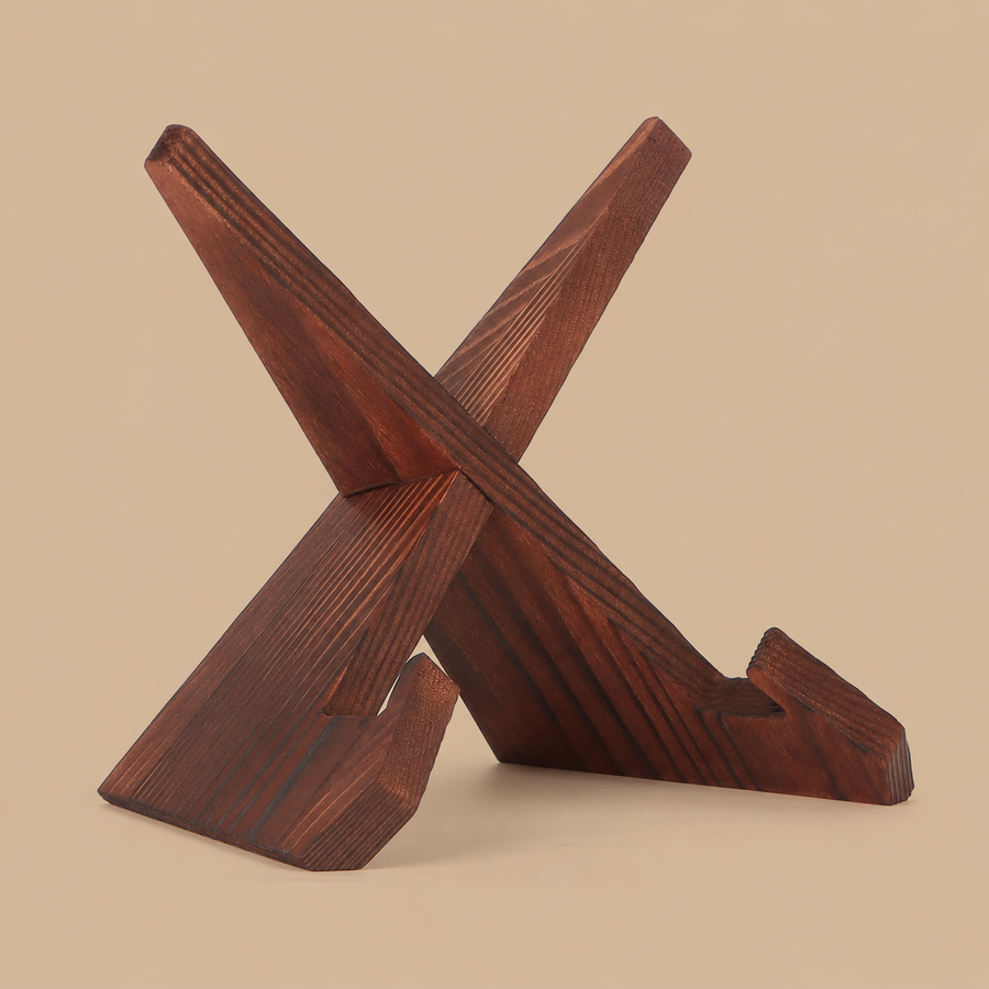 Wooden Vinyl Record Stand