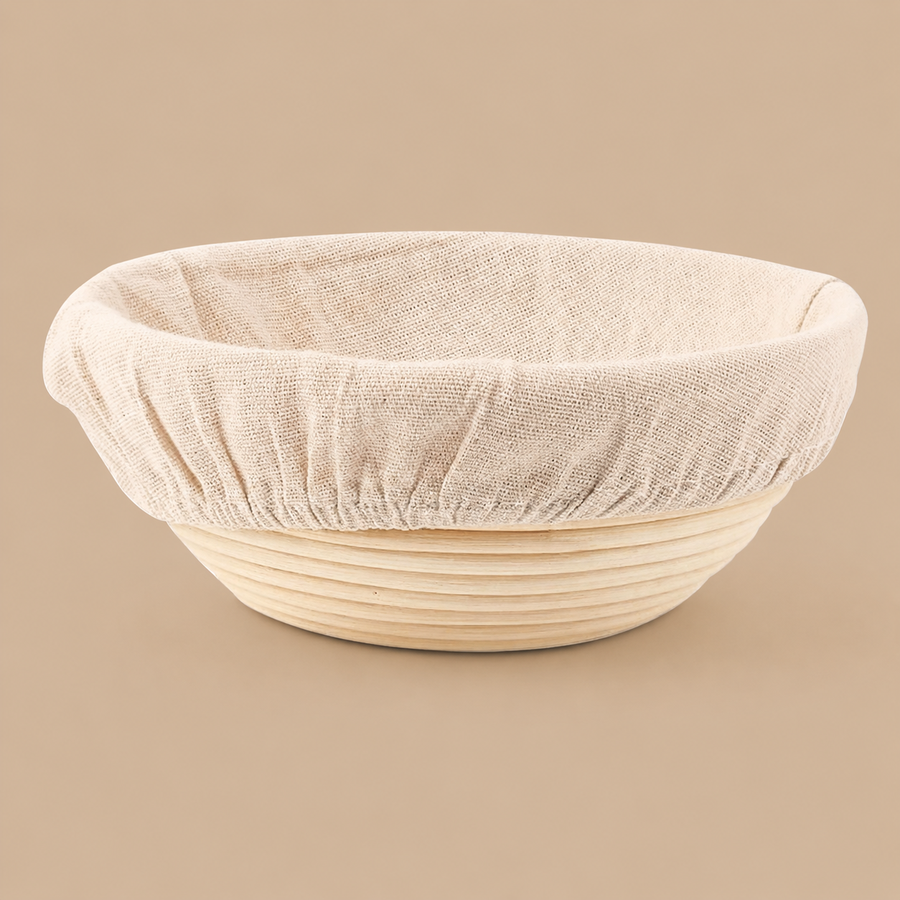 9" Round Bread Proofing Banneton Basket