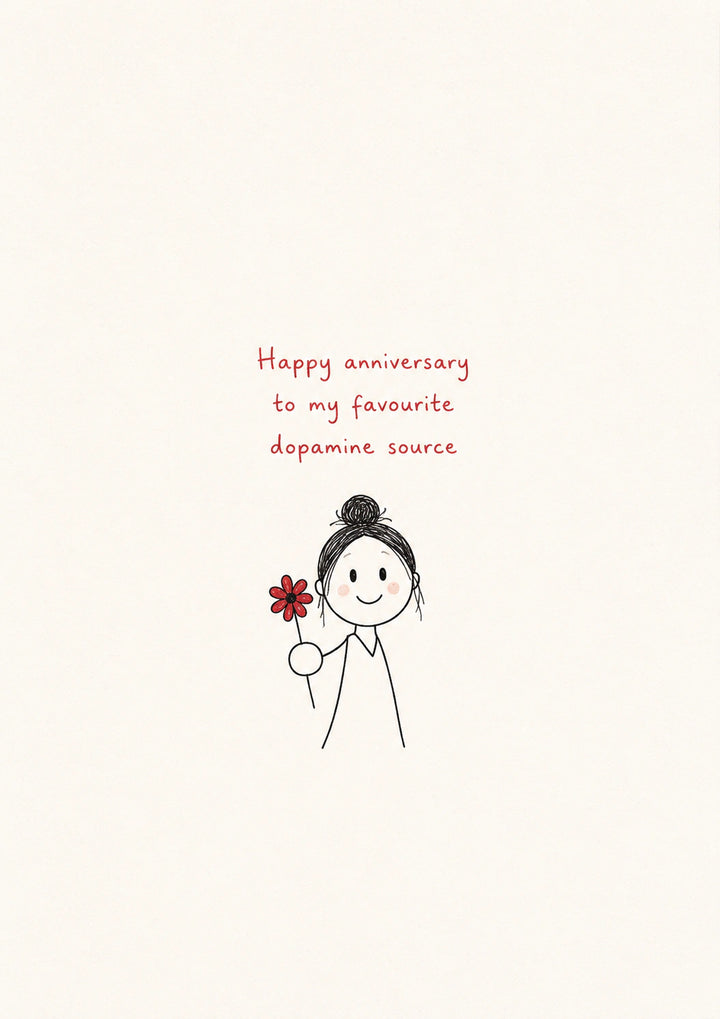 Anniversary Personalised Card