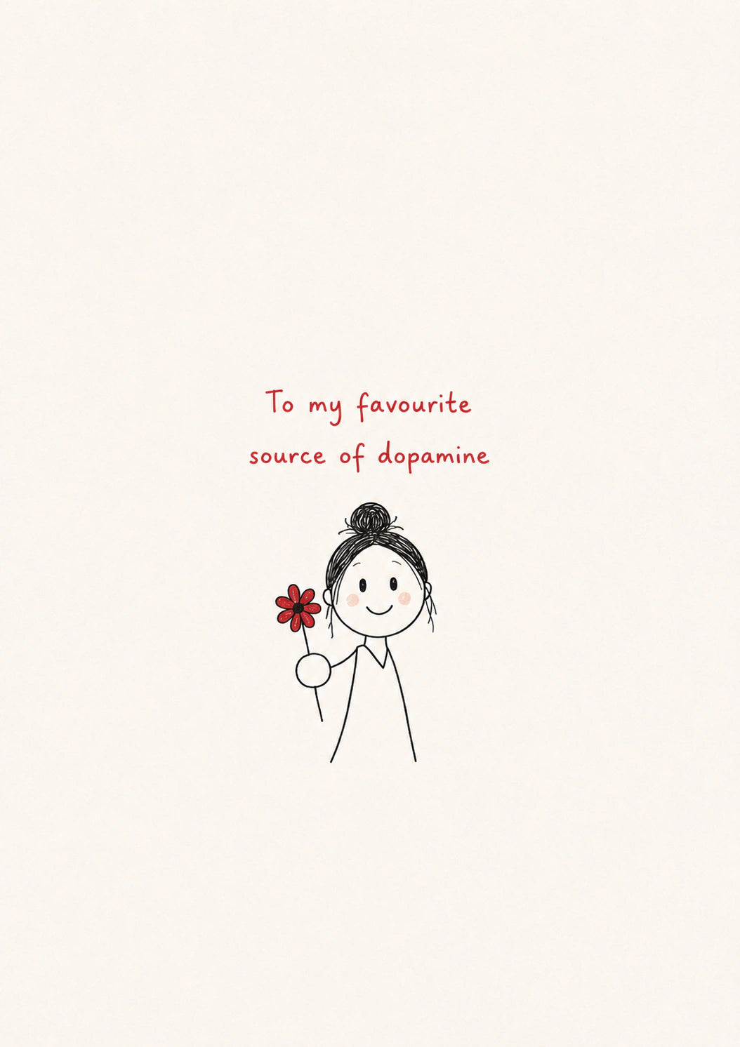 Just because Personalised Card