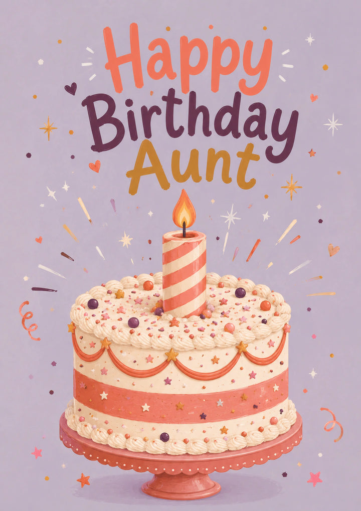 Birthdays - Personalised Card