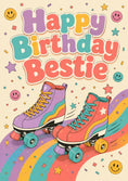 Load image into Gallery viewer, Birthdays - Personalised Card — with punch holes
