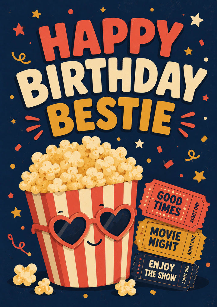 Birthdays - Personalised Card