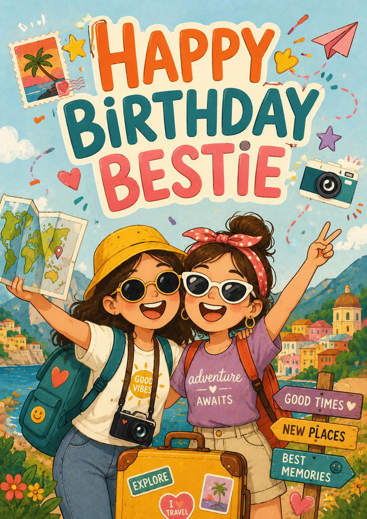 Birthdays - Personalised Card