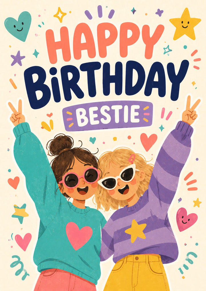 Birthdays - Personalised Card