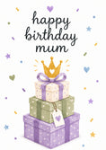 Load image into Gallery viewer, Birthdays - Personalised Card — with punch holes
