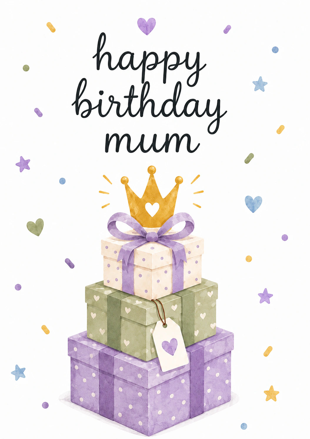 Birthdays - Personalised Card