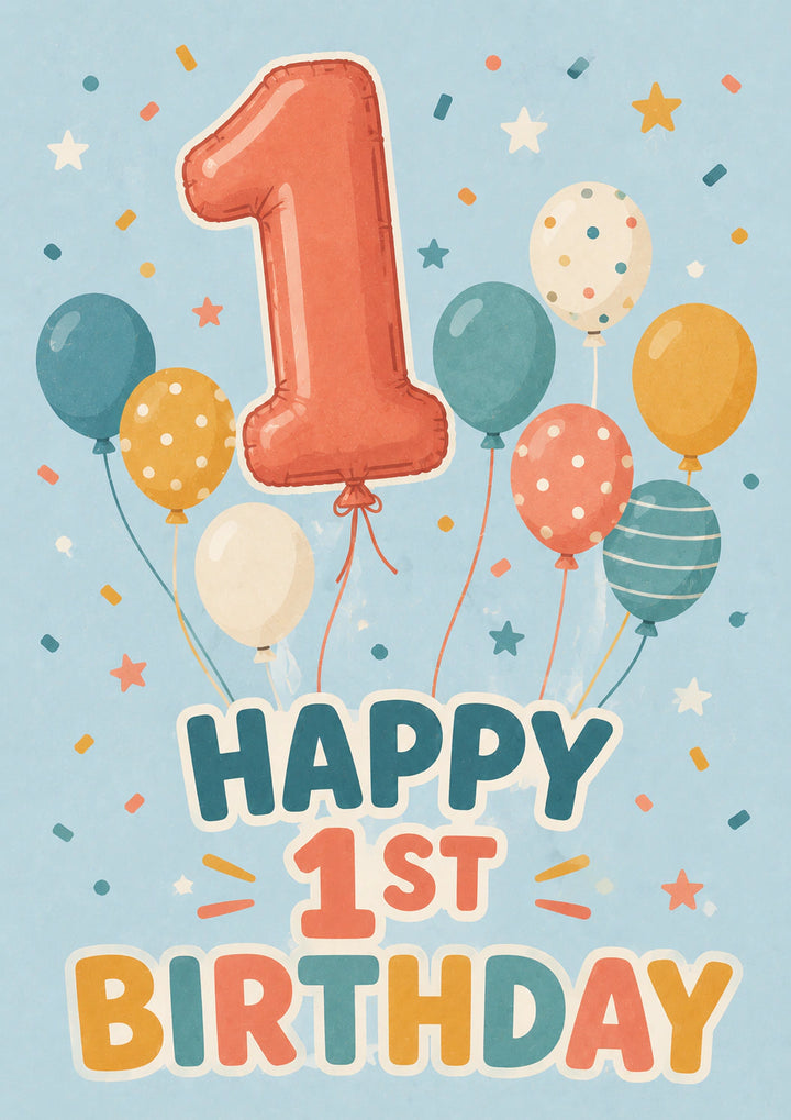 Birthdays - Personalised Card