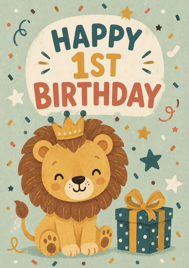 Birthdays - Personalised Card