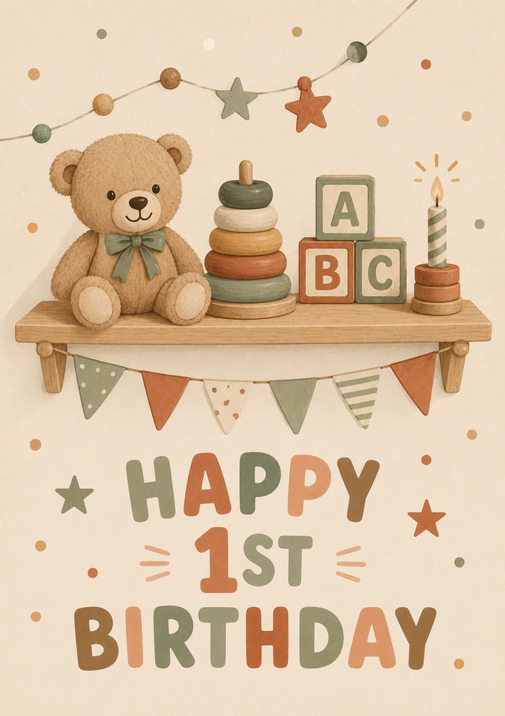 Birthdays - Personalised Card