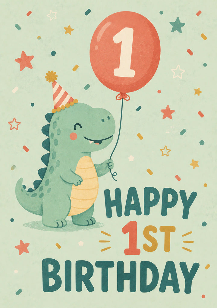 Birthdays - Personalised Card