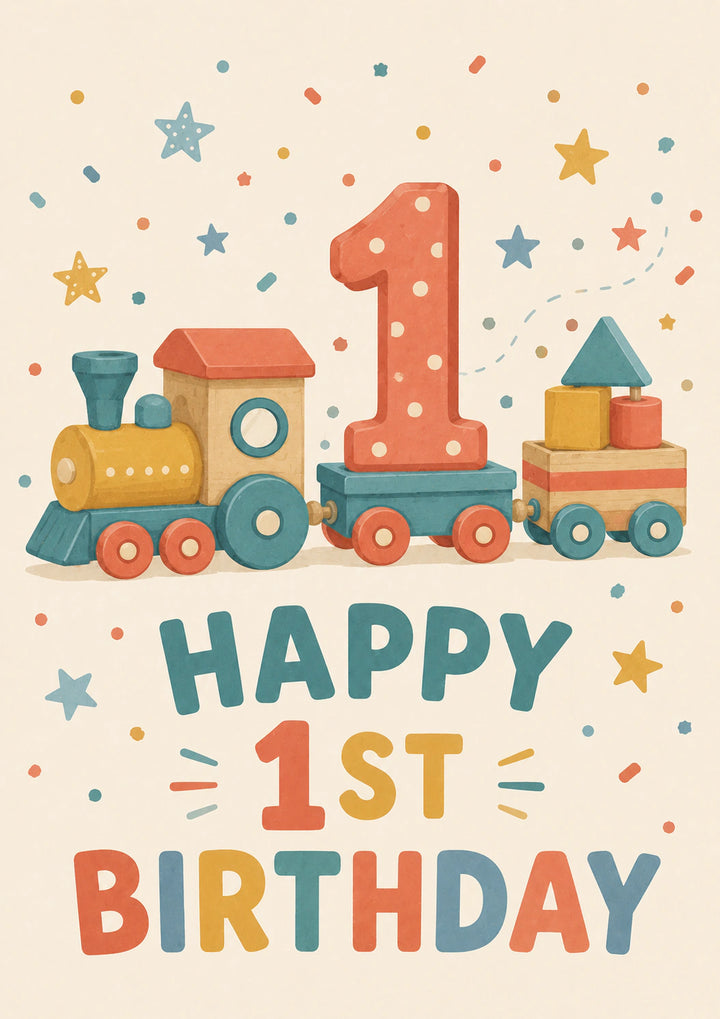 Birthdays - Personalised Card