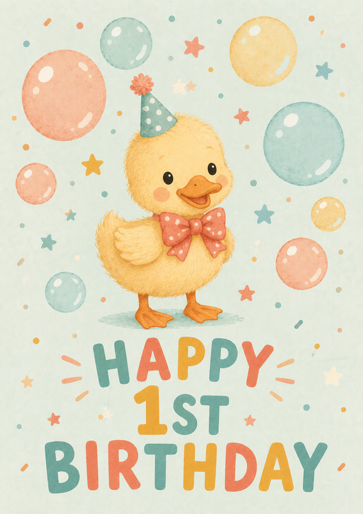 Birthdays - Personalised Card