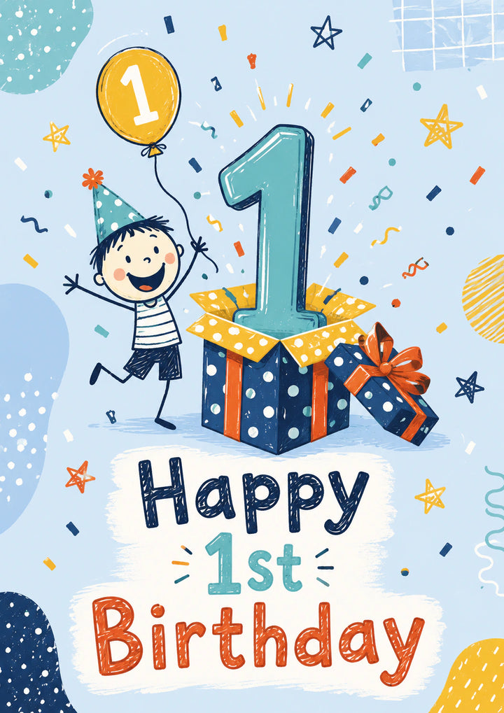 Birthdays - Personalised Card