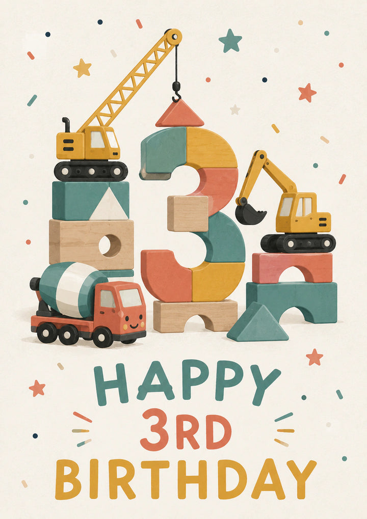 Birthdays - Personalised Card