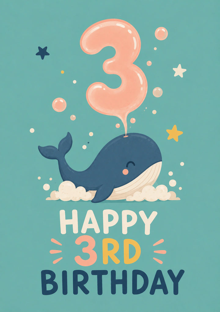 Birthdays - Personalised Card