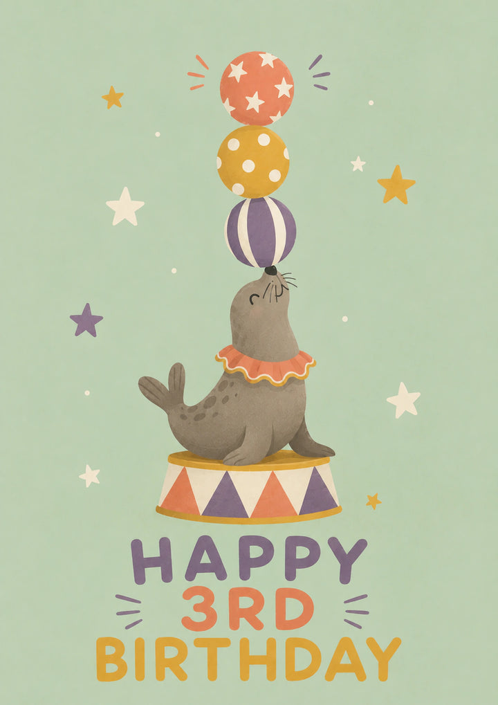 Birthdays - Personalised Card