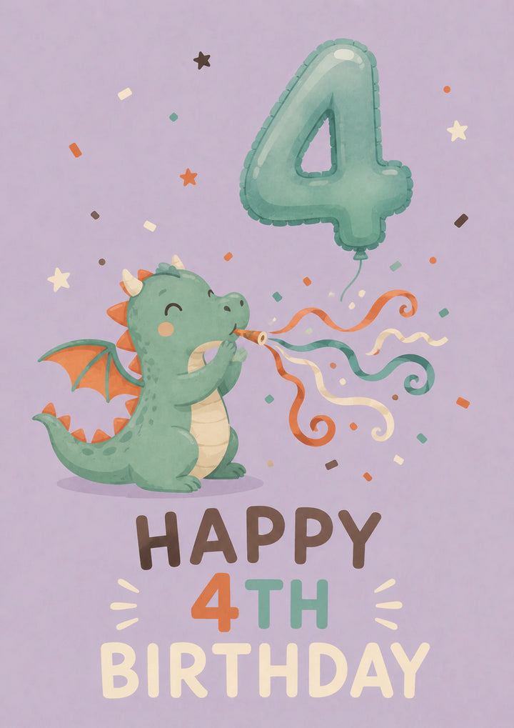Birthdays - Personalised Card