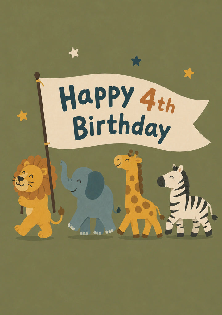 Birthdays - Personalised Card