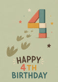 Load image into Gallery viewer, Birthdays - Personalised Card — with punch holes

