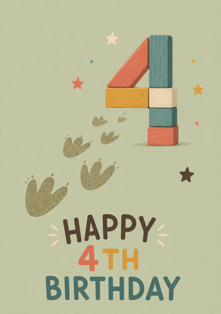 Birthdays - Personalised Card