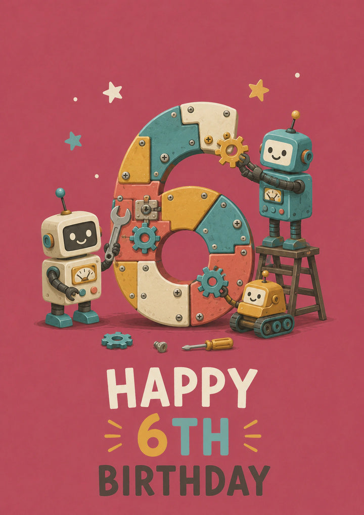 Birthdays - Personalised Card