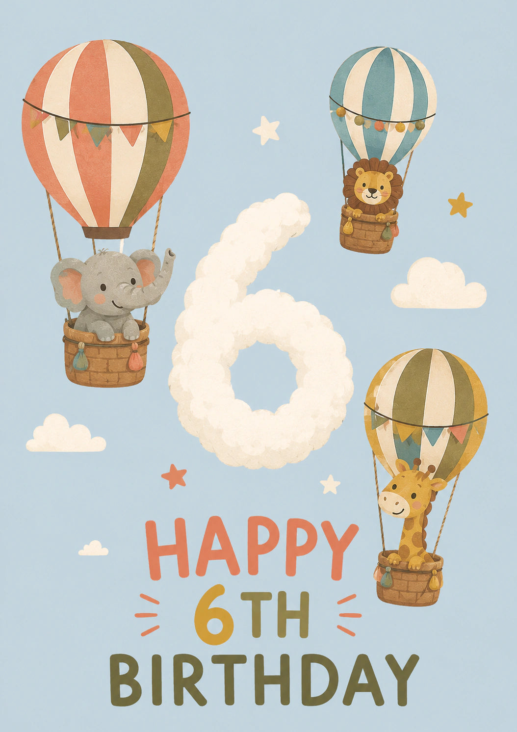 Birthdays - Personalised Card