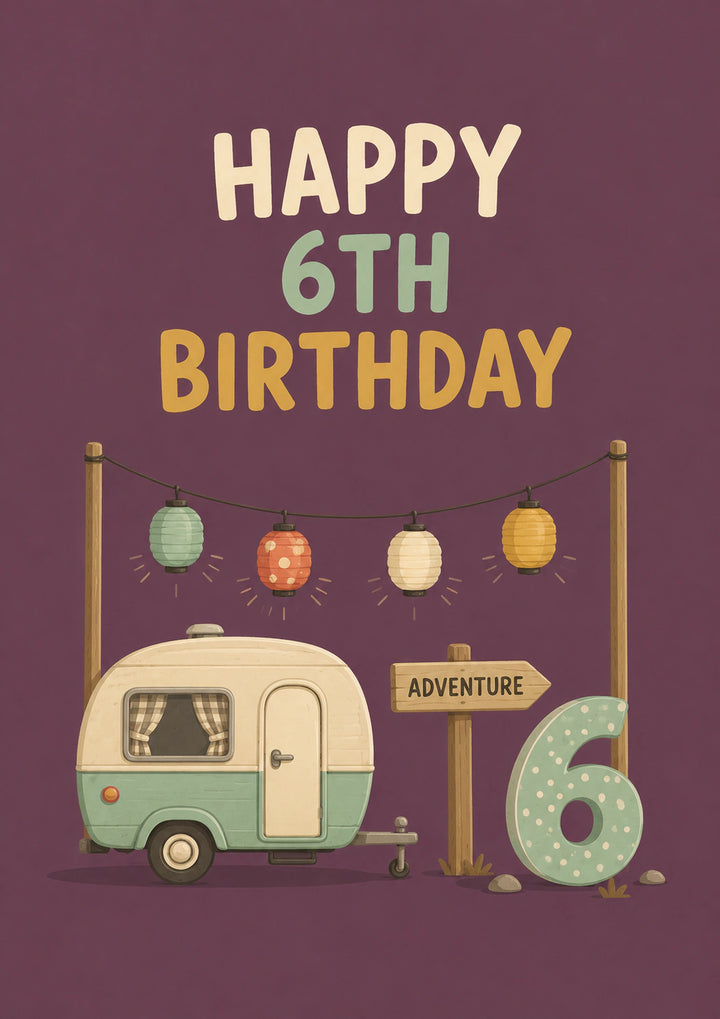 Birthdays - Personalised Card