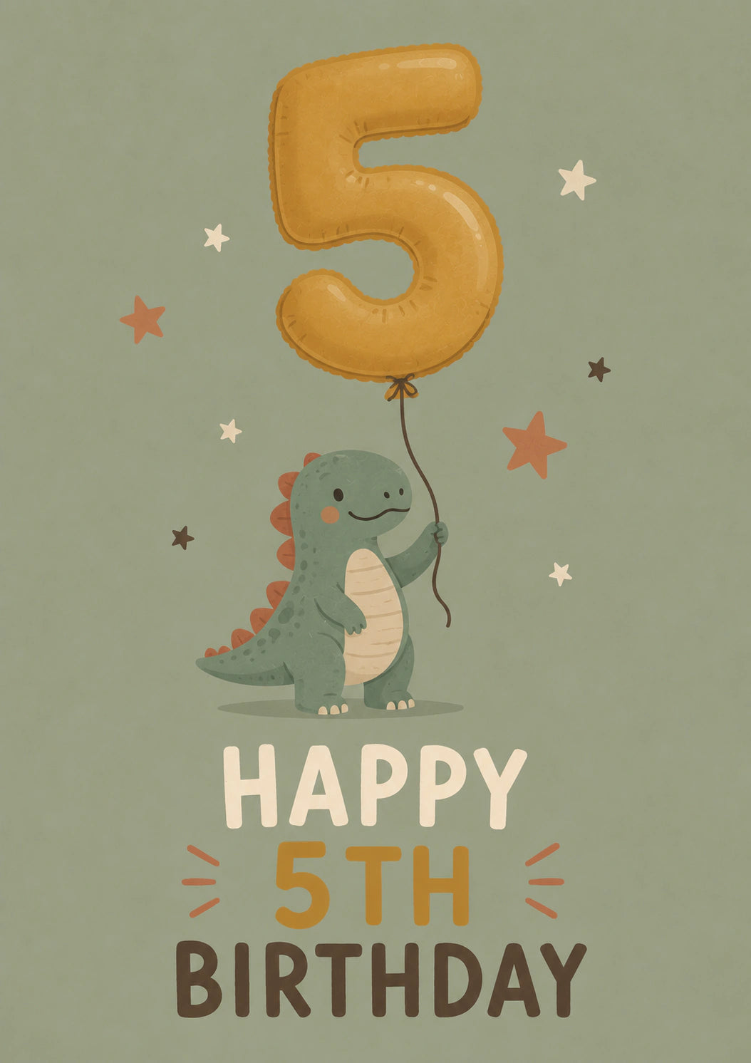 Birthdays - Personalised Card