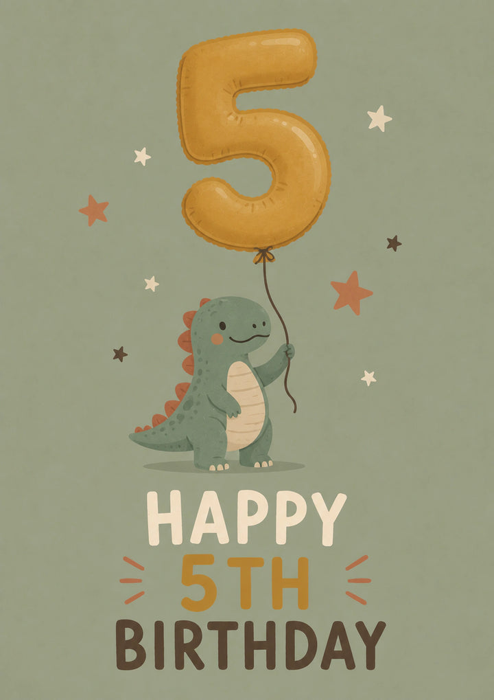 Birthdays - Personalised Card