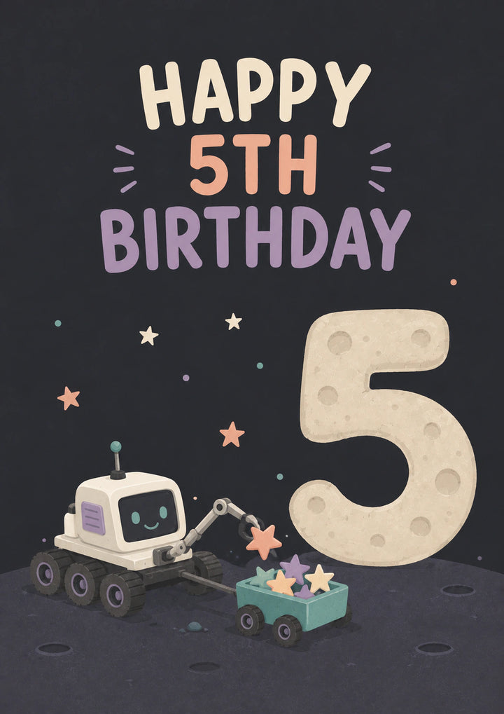 Birthdays - Personalised Card